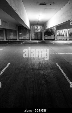 Parcheggio auto Manors Newcastle Upon Tyne Foto Stock