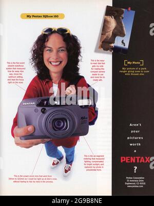 Pubblicità a pagina intera da Life Magazine, numero doppio della primavera 1998, Stati Uniti Foto Stock