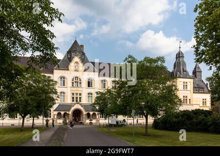 L'ospedale Alexianer nel distretto di Porz-ENSEN, Colonia, Germania. Das Alexianer Krankenhaus a Porz-ENSEN, Koeln, Germania. Foto Stock