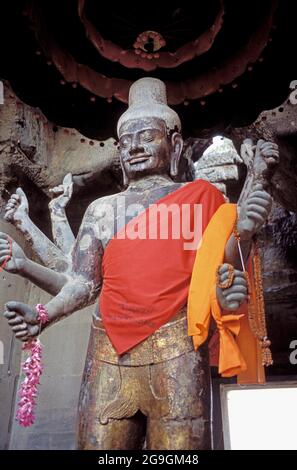 Cambogia, Ankgor, Tempio dell'IVA di Angkor, patrimonio mondiale dell'UNESCO Foto Stock