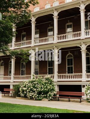 Il Vermont Historical Society Museum, a Montpelier, Vermont Foto Stock