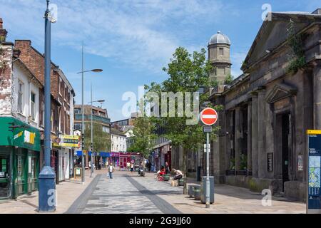 Tontine Street, Hanley, Stoke-on-Trent, Staffordshire, Inghilterra, Regno Unito Foto Stock