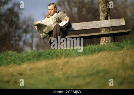 John Stonehouse a Londra 1982 Foto Stock