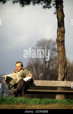 John Stonehouse a Londra 1982 Foto Stock