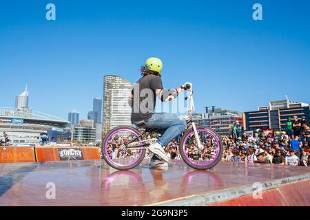 Rockstar BMX Games 2009 a Melbourne, Australia Foto Stock