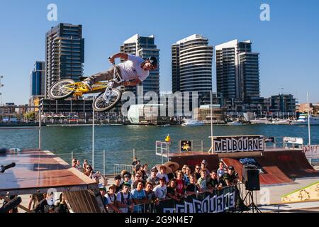 Rockstar BMX Games 2009 a Melbourne, Australia Foto Stock