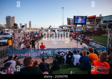 Rockstar BMX Games 2009 a Melbourne, Australia Foto Stock