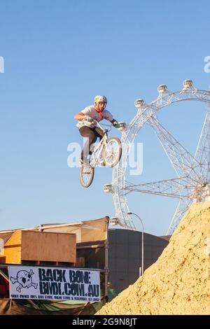 Rockstar BMX Games 2009 a Melbourne, Australia Foto Stock