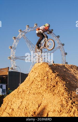 Rockstar BMX Games 2009 a Melbourne, Australia Foto Stock