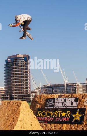 Rockstar BMX Games 2009 a Melbourne, Australia Foto Stock