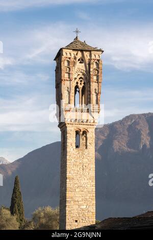 Chiesa di Santa Maria Maddalena, Lago di Como, Lombardia, Italia, Europa Foto Stock