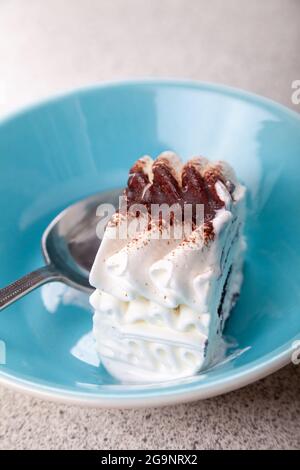 Dessert Viennetta in una ciotola Foto Stock