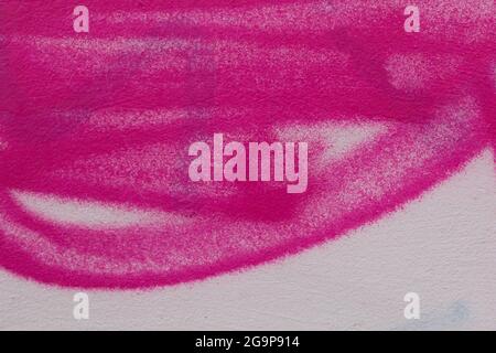 Calcestruzzo, intemperie, parete usurata sfondo di vernice danneggiato Foto Stock