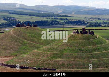 Crawick Multiverse, B740, Sanquar, Dumfries e Galloway, Scozia, Regno Unito Foto Stock