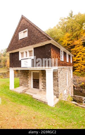 Blow-Me-Down Mill, Cornish, New Hampshire, Stati Uniti Foto Stock