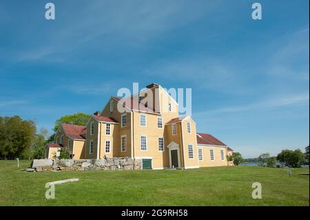 Wentworth-Coolidge Mansion, Portsmouth, New Hampshire, Stati Uniti Foto Stock