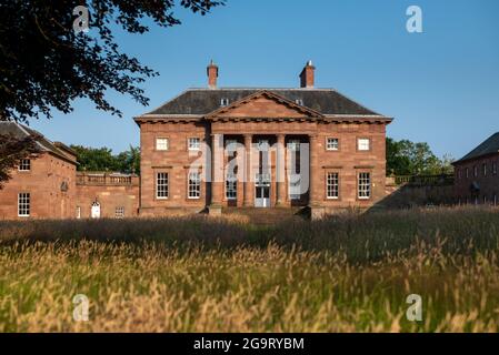 Paxton House è una casa storica a Paxton, Berwickshire, ai confini scozzesi, a poche miglia a sud-ovest di Berwick-upon-Tweed, che si affaccia sul fiume Foto Stock