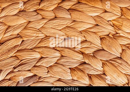 Tessuto opaco astratto tessuto tessuto sfondo colore beige. Foto Stock