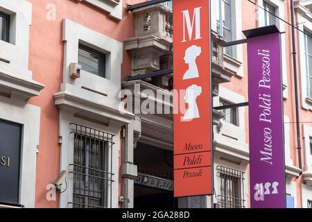 Museo Poldi Pezzoli Milano Italia Foto Stock