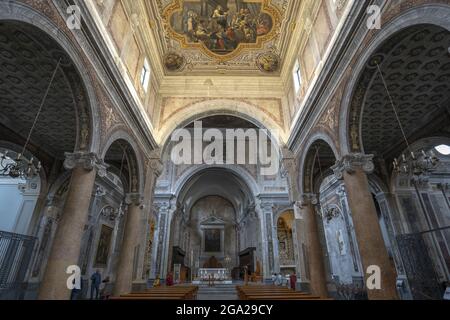 Chiesa di Santa Maria Assunta a Ostuni, in Italia, conosciuta anche come Cattedrale di Ostuni; Ostuni, Puglia, Italia Foto Stock