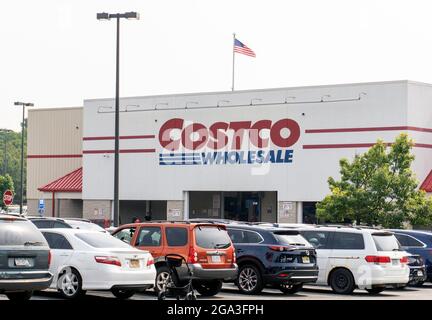 Negozio all'ingrosso Costco a Nanuet, NY Foto Stock