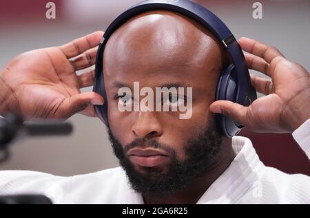 Jorge Fonseca (por) in semifinale -100 kg durante i Giochi Olimpici 2020 del 29 luglio. 2021 al Nippon Budokan Park a Tokyo, Giappone Foto di SCS/Soenar Chamid/AFLO (OLANDA) Foto Stock