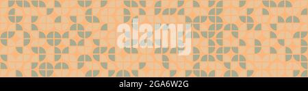 Illustrazione astratta dell'arte computazionale generativa geometrica Illustrazione Vettoriale