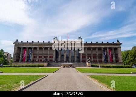 25 Luglio 2021 Berlino, Germania: Foto dei musei di Berlino Foto Stock