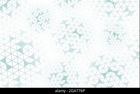 Concetto di rendering 3D con struttura a bassa molecola. Ricerca scientifica poligonale tecnologia dell'acido ialuronico. H2O c Illustrazione Vettoriale