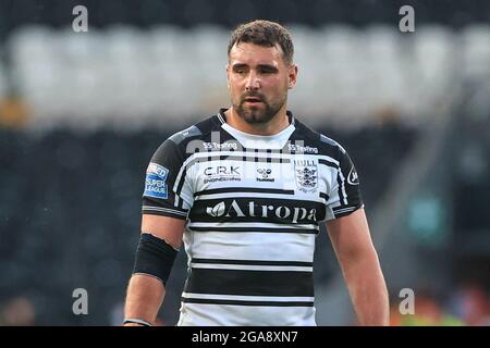 Hull, Regno Unito. 29 luglio 2021. Josh Bowden (22) di Hull FC durante la partita a Hull, Regno Unito, il 7/29/2021. (Foto di Mark Cosgrove/News Images/Sipa USA) Credit: Sipa USA/Alamy Live News Foto Stock