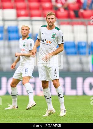 Christoph KRAMER, MG 6 nella amichevole FC BAYERN MUENCHEN - BORUSSIA Mönchengladbach 0-2 il 28 luglio 2021 a Monaco di Baviera, Germania Stagione 2021/2022, giorno di incontro X, 1.Bundesliga, FCB, Gladbach, München, X.Spieltag. © Peter Schatz / Alamy Live News Foto Stock