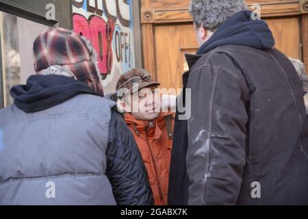 Fargo TV Series 2014 USA creato da Noah Hawley 2014 Stagione 1 Martin Freeman Foto Stock