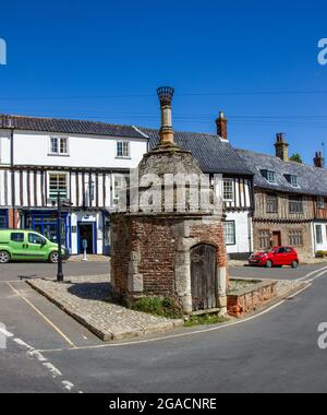 WALSINGHAM, REGNO UNITO - 09 agosto 2016: The Bull Inn a Walsingham, Regno Unito Foto Stock