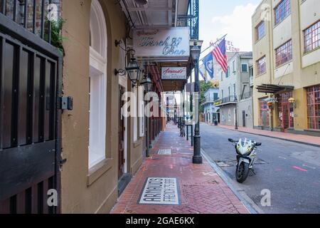 NEW ORLEANS, LA, USA - 22 LUGLIO 2021: Ristorante Arnaud's nel quartiere francese Foto Stock