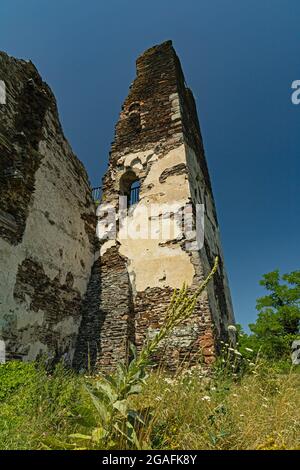 chiesa della nostra signora rovina vicino a Wolf in renania-palatinato Foto Stock