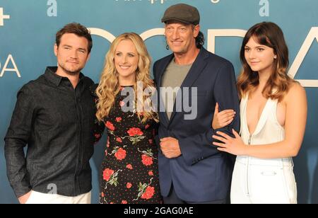 Los Angeles, Stati Uniti. 30 luglio 2021. In occasione di un'apparizione pubblica per Photocall per il cast di coda, il London West Hollywood a Beverly Hills, Los Angeles, CA 30 luglio 2021. Credit: Elizabeth Goodenough/Everett Collection/Alamy Live News Foto Stock