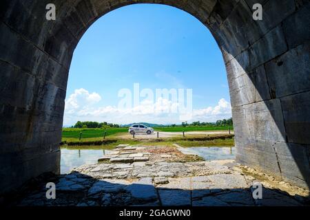 Nizza cittadella Thanh Hoa provincia nord del Vietnam Foto Stock