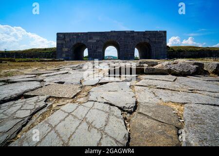 Nizza cittadella Thanh Hoa provincia nord del Vietnam Foto Stock