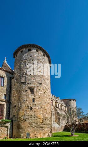 Palais des Archeveques, Palazzo Arcivescovile, a Narbonne, dipartimento dell'Aude, regione dell'Occitanie, Francia Foto Stock