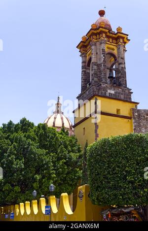 San Miguel de Allende, Messico - Templo de la Purísima Concepción Foto Stock