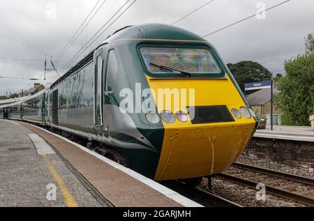 43059 a Skipton che lavora il 126F Staycation Express a Carlisle. Foto Stock