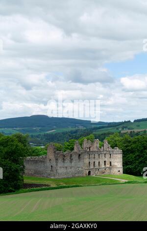 Balvenie Castello, Dufftown, Moray Foto Stock