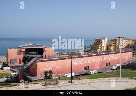 Mare Nostrum Castle Park, Fuengirola, Malaga, Spagna. Foto Stock