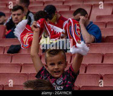 Londra, Regno Unito. 01 agosto 2021. Arsenal Women / Chelsea Women gioco per la mente Serie di amici di Londra a Emirates Stadium Credit: SPP Sport Press Photo. /Alamy Live News Foto Stock