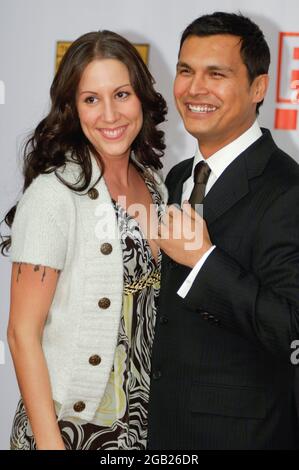 L'attrice Tara Mason e l'attore Adam Beach sono presenti agli arrivi dei tappeti rossi per i 12° Critics' Choice Awards al Santa Monica Civic Auditorium il 12 gennaio 2007 a Santa Monica, California. Credito: Jared Milgrim/l'accesso fotografico Foto Stock