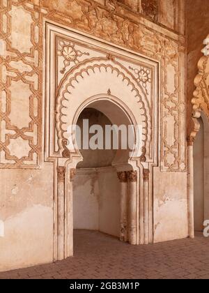 Moschea di Tin Mal, Marocco meridionale Foto Stock