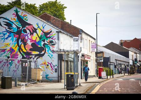 The Beer School Westhoughton Market Street GTR Manchester Foto Stock