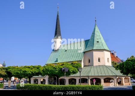 Cappella di Grace, Kapellplatz, Altoetting, alta Baviera, Baviera, Germania Foto Stock