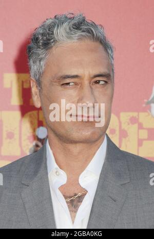 Los Angeles, California, Stati Uniti. 2 agosto 2021. Taika Waititi 08/02/2021 la prima di "la squadra suicida" tenutasi al Regency Village Theatre di Los Angeles, CA Foto di Izumi Hasegawa/HollywoodNewsWire.net Credit: Hollywood News Wire Inc./Alamy Live News Foto Stock