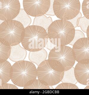 Vettore astratto di cartoni animati modello di caffè. Texture sfondo Illustrazione Vettoriale